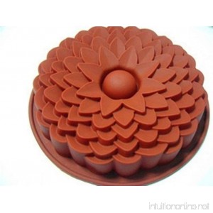 VolksRose Silicone Mould for Chocolate Jelly and Candy etc - Random colors -Flower - B01NCRLC7R